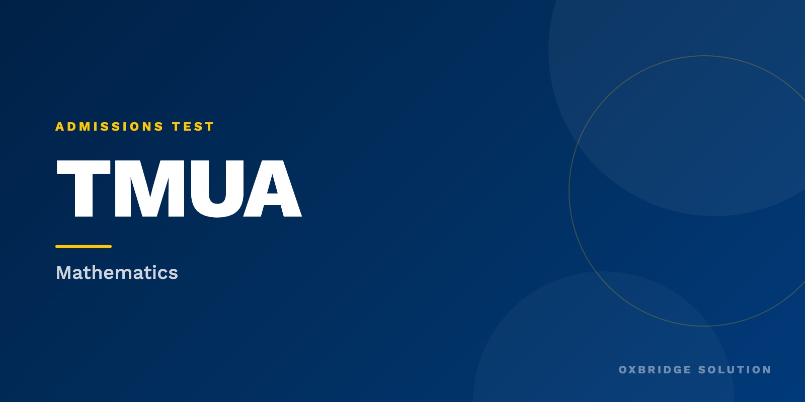 TMUA
